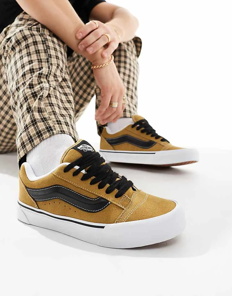 Vans Knu Skool Trainers In Brown Suede For Men 6 Vans Knu Skool Trainers In Brown Suede For Men - Image 6