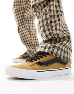 Vans Knu Skool Trainers In Brown Suede For Men 9 Vans Knu Skool Trainers In Brown Suede For Men -Kidivita Store 206149735 4