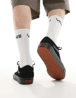 Vans Old Skool Trainers In Triple Black Suede For Men 10 Vans Old Skool Trainers In Triple Black Suede For Men -Kidivita Store 206271836 5