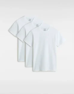 Vans Basic Tee Multipack In White For Men -Kidivita Store 206544898 1 white 1