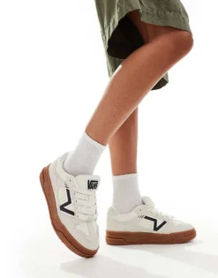 Vans Upland Chunky Suede Trainers In Off White With Gum Sole For Unisex -Kidivita Store 206557870 5