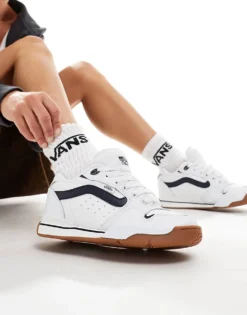 Vans Rowley XLT Chunky Trainers In White And Navy With Gum Sole Detail For Unisex 10 Vans Rowley XLT Chunky Trainers In White And Navy With Gum Sole Detail For Unisex -Kidivita Store 206557951 5