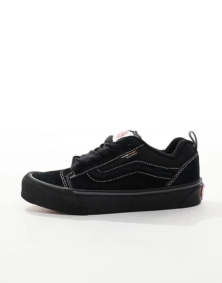 Vans Knu Skool Chunky Cordura Mix Trainers In Triple Black For Unisex 2 Vans Knu Skool Chunky Cordura Mix Trainers In Triple Black For Unisex - Image 2