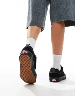 Vans Knu Skool Chunky Cordura Mix Trainers In Triple Black For Unisex 10 Vans Knu Skool Chunky Cordura Mix Trainers In Triple Black For Unisex -Kidivita Store 206558051 5