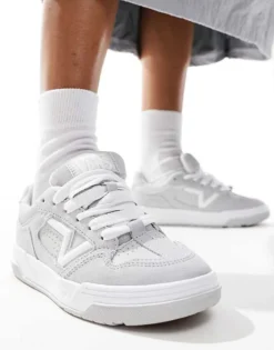 Vans Upland Chunky Suede Trainers In Grey For Unisex -Kidivita Store 206558071 5