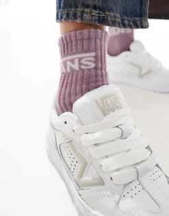 Vans Upland Chunky Leather Trainers In White And Beige For Unisex Cream 10 Vans Upland Chunky Leather Trainers In White And Beige For Unisex Cream -Kidivita Store 206558191 5