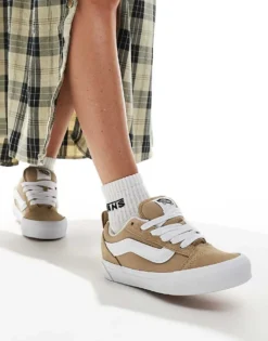 Vans Knu Skool Chunky Trainers In Tan For Unisex