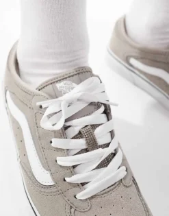 Vans Rowley Trainers In Grey And White For Men -Kidivita Store 206558631 3