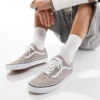 Vans Old Skool Trainers In Light Grey For Unisex
