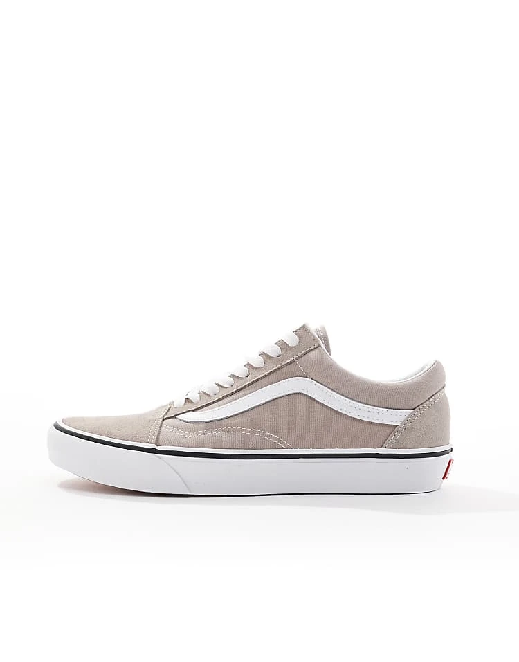 Vans Old Skool Trainers In Light Grey For Unisex 2 Vans Old Skool Trainers In Light Grey For Unisex - Image 2