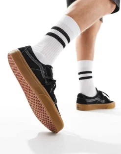 Vans Sk8-low Trainers In Black With Gum Sole For Unisex -Kidivita Store 206558908 3