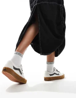 Vans Sk8-low Trainers In Grey And Black With Gum Sole For Unisex -Kidivita Store 206559247 3