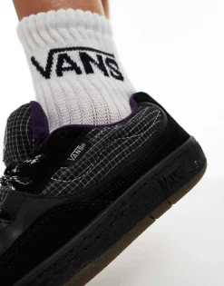 Vans Speed Chunky Trainers In Triple Black For Unisex -Kidivita Store 206559328 4