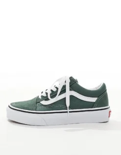 Vans Old Skool Trainers In Mid Green For Unisex 10 Vans Old Skool Trainers In Mid Green For Unisex -Kidivita Store 206559407 5
