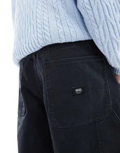 Vans Drill Chore Carpenter Trousers In Black For Men -Kidivita Store 206730727 5