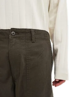 Vans Fatigue Loose Fit Tapered Trousers In Dark Brown For Men Turkish Coffee -Kidivita Store 206730841 4