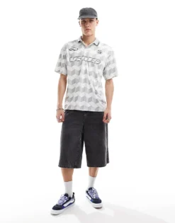 Vans Risgby Football Polo Shirt In Off White For Men Marshmallow -Kidivita Store 206730932 3
