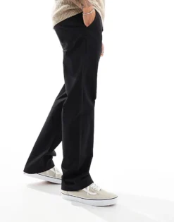 Vans Authentic Relaxed Chino Trousers In Black For Men -Kidivita Store 206731013 3