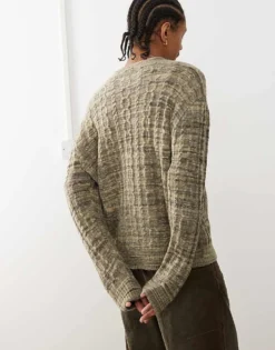 Vans Fremont Crew Sweater In Brown For Men -Kidivita Store 206731131 4