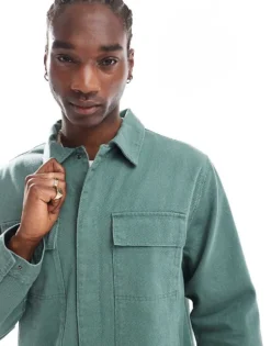 Vans McAvoy Station Jacket In Dark Green For Men -Kidivita Store 206738333 3