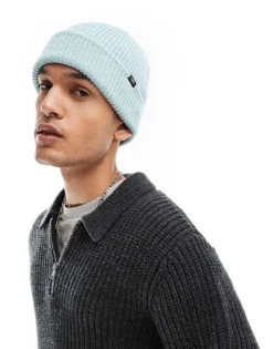 Vans Core Basics Beanie In Light Blue For Unisex Gray Mist