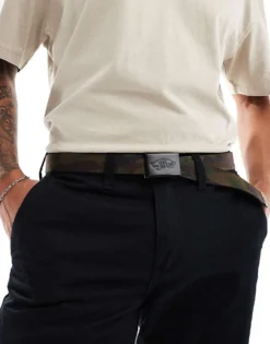 Vans Classic Web Belt In Camo For Unisex Classic Camo