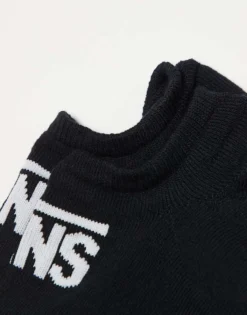 Vans 3 Pack Trainer Socks In Black For Men -Kidivita Store 206738451 4