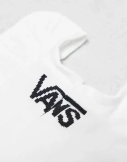 Vans 3 Pack Trainer Socks In White For Men -Kidivita Store 206738486 3