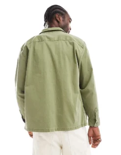 Vans Westfield Shacket In Khaki Green For Men Loden Green -Kidivita Store 206738489 4