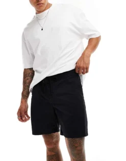Vans Range Relaxed Elastic Short In Black For Men