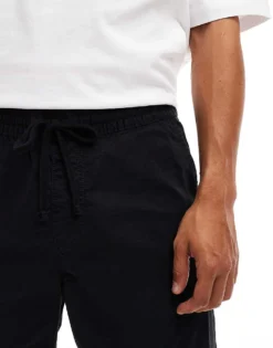 Vans Range Relaxed Elastic Short In Black For Men -Kidivita Store 206961156 3