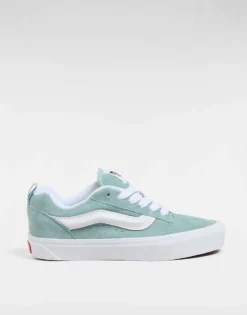 Vans Knu Skool Trainers In Gray Mist For Unisex