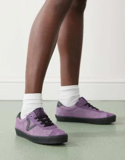 Vans Sport Low Trainers In Purple For Unisex -Kidivita Store 206985133 3