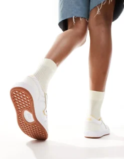 Vans Lowland Comfycush Trainers In White And Yellow For Unisex -Kidivita Store 206985325 4