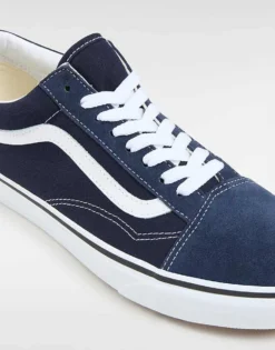 Vans Old Skool Trainers In Blue And White For Unisex Parisian Night/true White -Kidivita Store 206985651 3