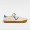 Vans Sport Low Trainersin Whie And Navy For Unisex White/navy