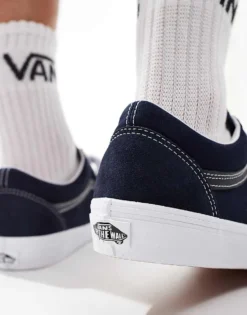 Vans Old Skool Trainers In Dark Blue For Unisex Parisian Night -Kidivita Store 206985776 3