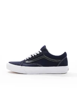 Vans Old Skool Trainers In Dark Blue For Unisex Parisian Night -Kidivita Store 206985776 5