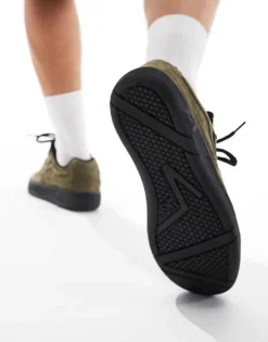 Vans Speed LS Trainers In Dark Olive For Unisex -Kidivita Store 206985825 5