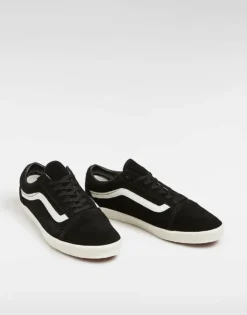 Vans Old Skool Lowpro Trainers In Black/marshmallow For Unisex