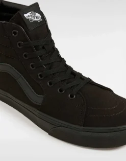 Vans Sk8-hi Trainers In Triple Black For Unisex Black/black/black -Kidivita Store 206986177 3
