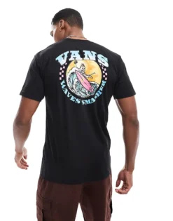 Vans True Waves Classic T-shirt In Black For Men -Kidivita Store 206986420 4