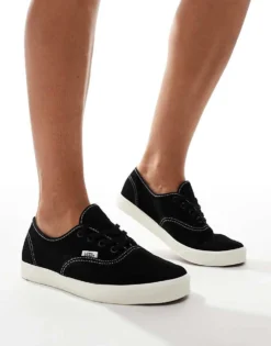Vans Authentic Lowpro Trainers In Black/white For Unisex -Kidivita Store 206986706 3