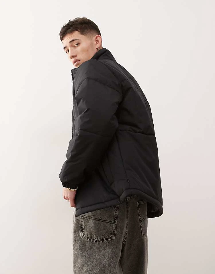 Vans Mte No Hood Norris Puffer Jacket In Black For Men 3 Vans Mte No Hood Norris Puffer Jacket In Black For Men - Image 3