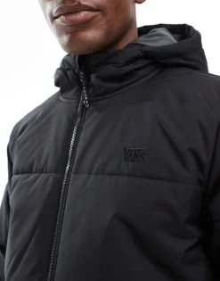 Vans Mte Norris Puffer Jacket In Black For Men -Kidivita Store 206986783 4