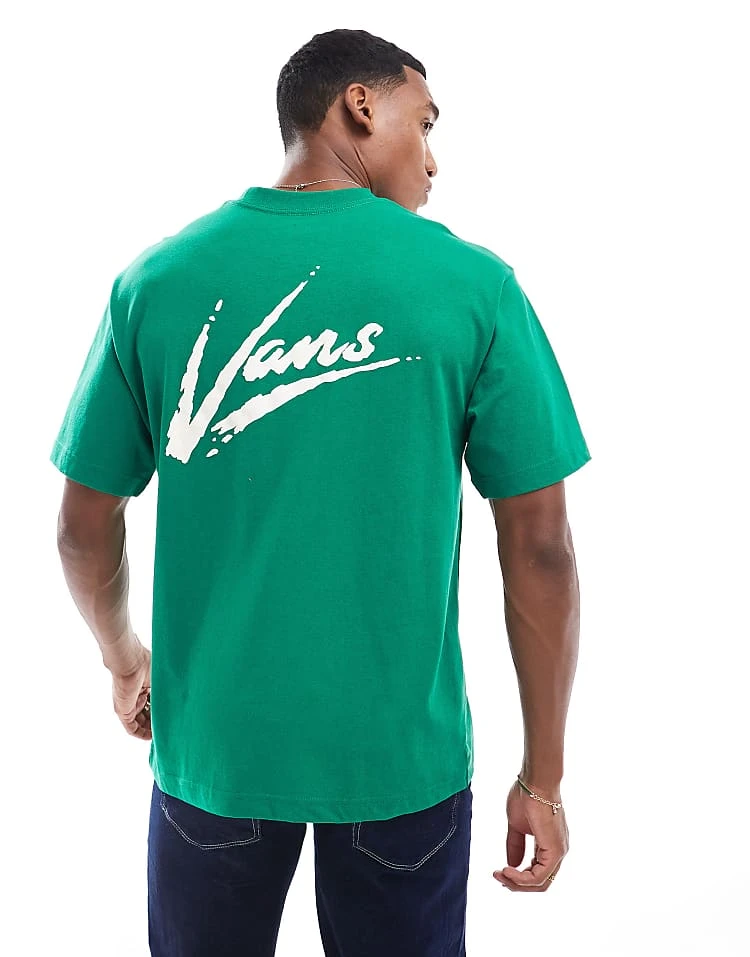 Vans Dettori Loose T-shirt In Verdant Green For Men 1 Vans Dettori Loose T-shirt In Verdant Green For Men