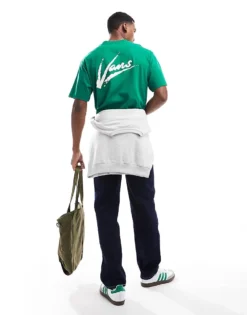 Vans Dettori Loose T-shirt In Verdant Green For Men 8 Vans Dettori Loose T-shirt In Verdant Green For Men -Kidivita Store 206986801 4