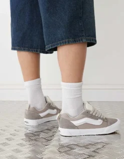 Vans Knu Skool Trainers In Grey For Unisex Gray/multi -Kidivita Store 206986876 3