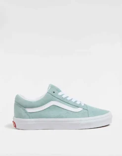 Vans Old Skool Trainers In Teal For Unisex Gray Mist 9 Vans Old Skool Trainers In Teal For Unisex Gray Mist -Kidivita Store 206987723 1 graymist 1
