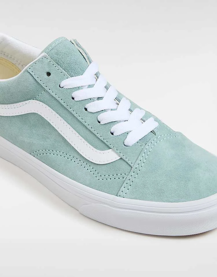 Vans Old Skool Trainers In Teal For Unisex Gray Mist 3 Vans Old Skool Trainers In Teal For Unisex Gray Mist - Image 3